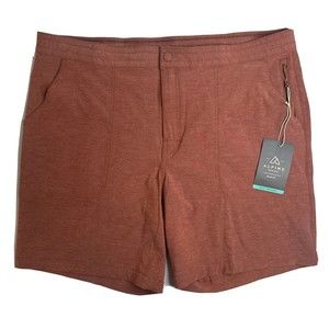 NWT Alpine Design Men's Size 42 Hybrid Hiking Swim Shorts 8” Inseam Zip Pocket